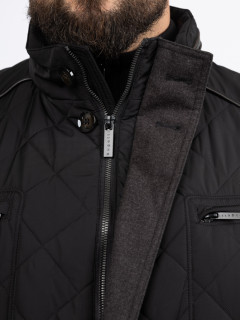 Parka Intersaison Bugatti Grande Taille noir homme grande taille - Capelstore