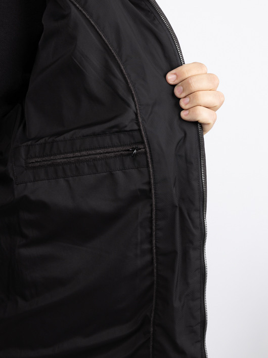 Parka Intersaison Bugatti Grande Taille noir homme grande taille - Capelstore