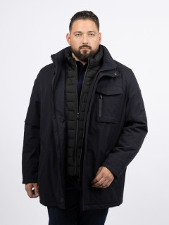 Parka Rain Series Bugatti Grande Taille marine homme grande taille - Capelstore