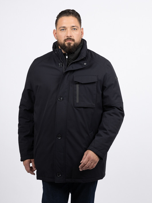 Parka Rain Series Bugatti Grande Taille marine homme grande taille - Capelstore