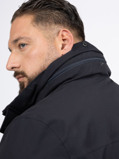 Parka Rain Series Bugatti Grande Taille marine homme grande taille - Capelstore