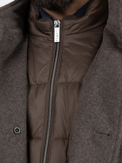 Manteau Parmenture Bugatti Grande Taille cognac homme grande taille - Capelstore