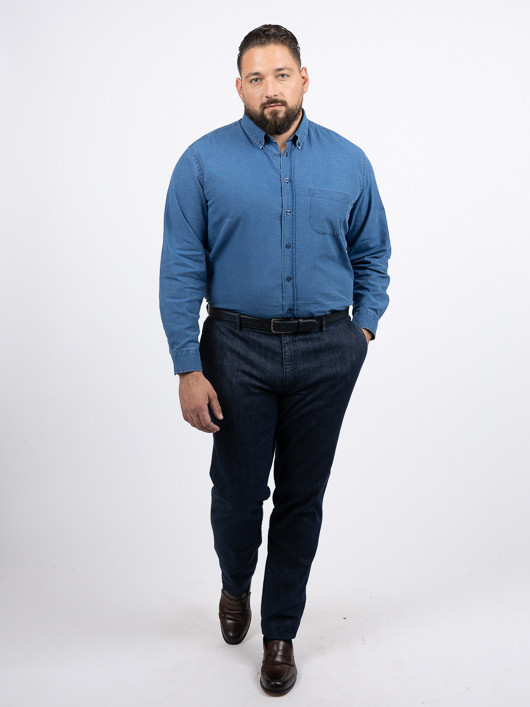 Jean Brut Madison Grande Taille bleu brut homme grande taille - Capelstore