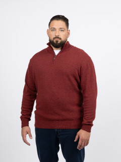 Pull Lino Camionneur Capel Grande Taille terre de sienne homme grande taille - Capelstore