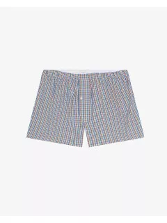 Calecon Carreaux Multi Derek Rose Grande Taille bleu homme grande taille - Capelstore