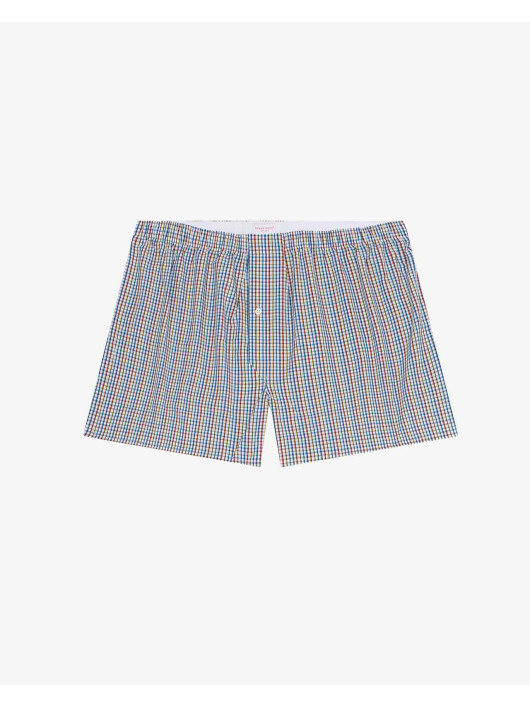Calecon Carreaux Multi Derek Rose Grande Taille bleu homme grande taille - Capelstore