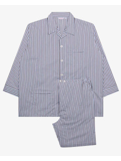 Pyjama Rayures Derek Rose Grande Taille  homme grande taille - Capelstore