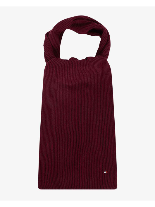 Echarpe Bordeaux Tommy Hilfiger bordeaux homme grande taille - Capelstore