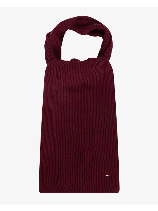 Echarpe Bordeaux Tommy Hilfiger bordeaux homme grande taille - Capelstore