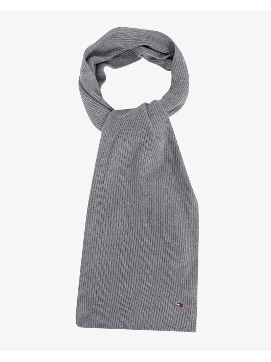 Echarpe Grise Tommy Hilfiger gris homme grande taille - Capelstore