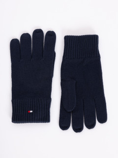 Gants Coton/cachemire Marine Tommy Hilfiger marine homme grande taille - Capelstore