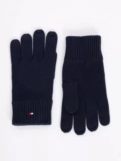 Gants Coton/cachemire Marine Tommy Hilfiger marine homme grande taille - Capelstore