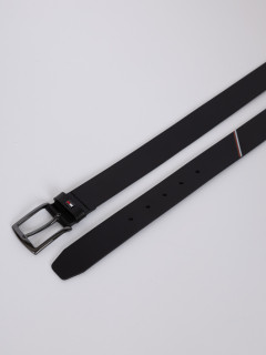 Ceinturon Cuir Noir Tommy Hilfiger Grande Taille noir homme grande taille - Capelstore