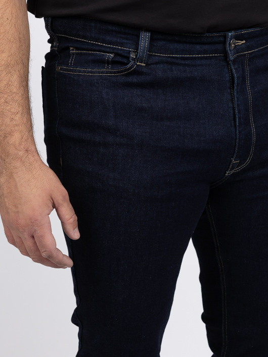 Jean Blaise Brut Capel Grande Taille bleu brut homme grande taille - Capelstore