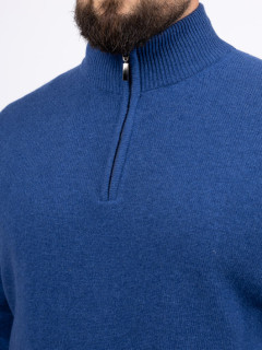 Pull Lino Camionneur Bleu Capel Grande Taille bleu homme grande taille - Capelstore