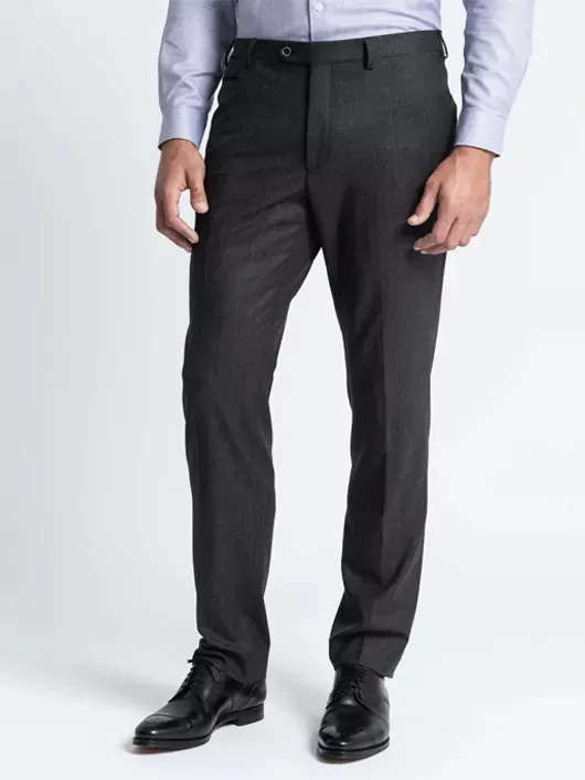 Pantalon Ville Capel Gris Fonce Homme Grande Taille - Capelstore