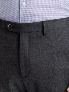 Pantalon Ville Capel Gris Fonce Homme Grande Taille - Capelstore