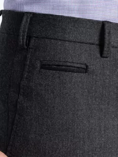 Pantalon Ville Capel Gris Fonce Homme Grande Taille - Capelstore