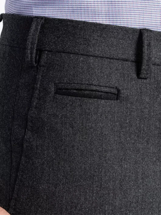 Pantalon Ville Capel Gris Fonce Homme Grande Taille - Capelstore