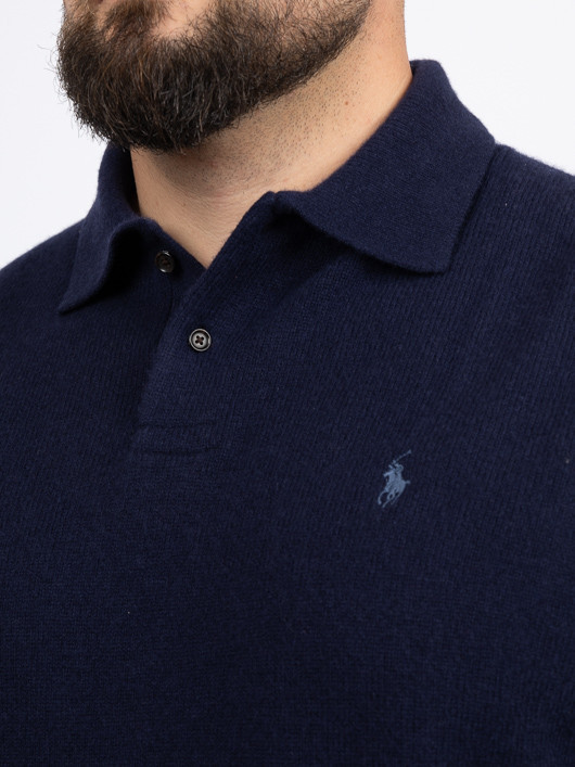 Pull Marine Ralph Lauren Grande Taille marine homme grande taille - Capelstore