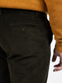 Pantalon Grant Velours Cedre Capel Grande Taille vert cedre homme grande taille - Capelstore
