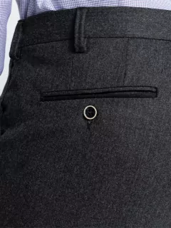 Pantalon Ville Capel Gris Fonce Homme Grande Taille - Capelstore