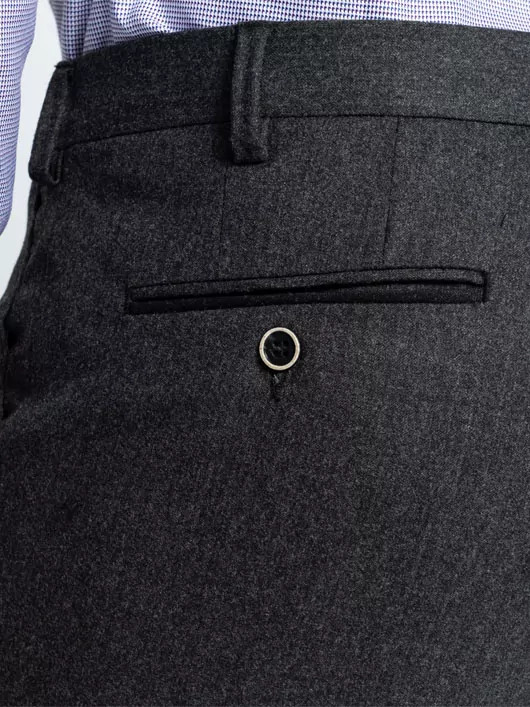Pantalon Ville Capel Gris Fonce Homme Grande Taille - Capelstore