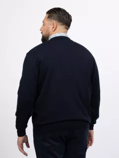 Cardigan Merinos Bouton. Capel Grandes Tailles  homme grande taille - Capelstore