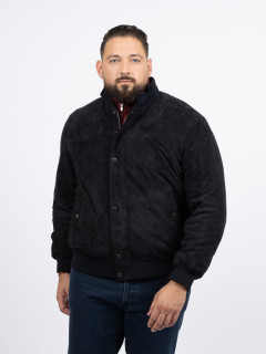 Blouson Cuir Marine Paul&shark Grande Taille marine homme grande taille - Capelstore