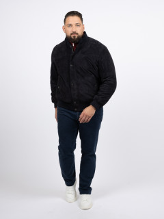Blouson Cuir Marine Paul&shark Grande Taille marine homme grande taille - Capelstore