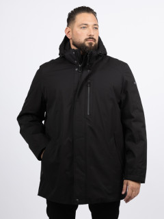 Parka Noire Ville Bugatti Grande Taille noir homme grande taille - Capelstore