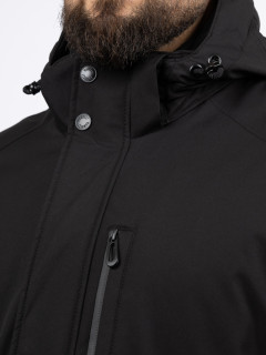 Parka Noire Ville Bugatti Grande Taille noir homme grande taille - Capelstore