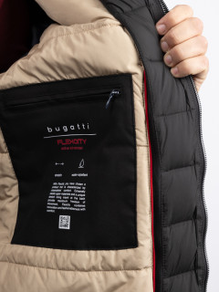 Parka Noire Ville Bugatti Grande Taille noir homme grande taille - Capelstore