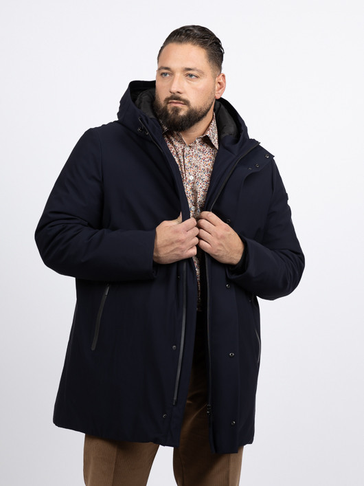 Parka Ville Bugatti Grande Taille marine homme grande taille - Capelstore