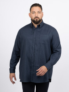 Chemise Flanelle Paul & Shark Grande Taille marine homme grande taille - Capelstore