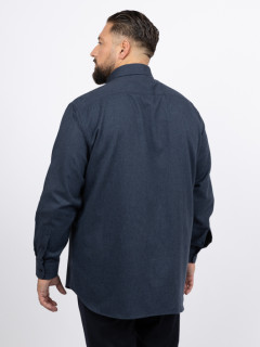 Chemise Flanelle Paul & Shark Grande Taille marine homme grande taille - Capelstore