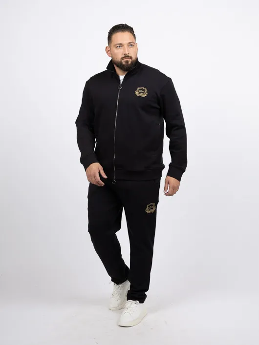 Sweat Zippe Paul & Shark Grande Taille marine homme grande taille - Capelstore