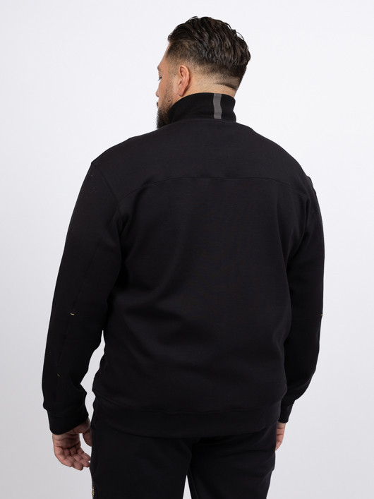 Sweat Zippe Paul & Shark Grande Taille marine homme grande taille - Capelstore