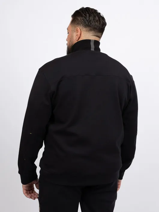 Sweat Zippe Paul & Shark Grande Taille marine homme grande taille - Capelstore