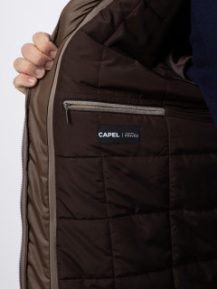 Parka Drap Laine Collection Privee Capel Grande Taille taupe homme grande taille - Capelstore