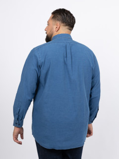 Chemise Indigo Ralph Capel Grande Taille bleu indigo homme grande taille - Capelstore