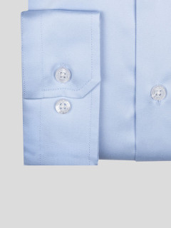Chemise Max/leo Sans Poche Capel Grande Taille bleu ciel homme grande taille - Capelstore