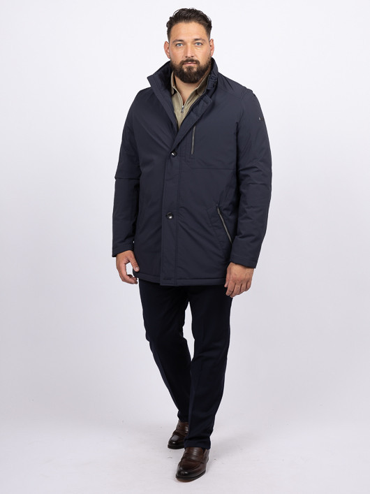 Parka Save The Sea Paul& Shark Grande Taille marine homme grande taille - Capelstore
