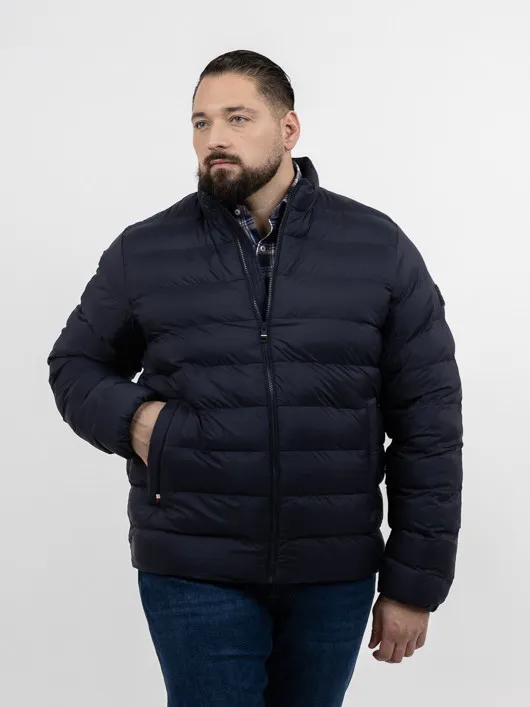 Doudoune Marine Tommy Hilfiger Grande Taille marine homme grande taille - Capelstore