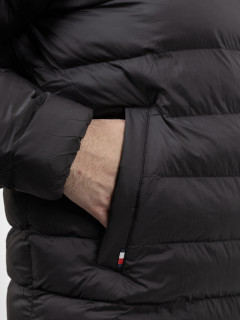 Doudoune Noire Tommy Hilfiger Grande Taille noir homme grande taille - Capelstore