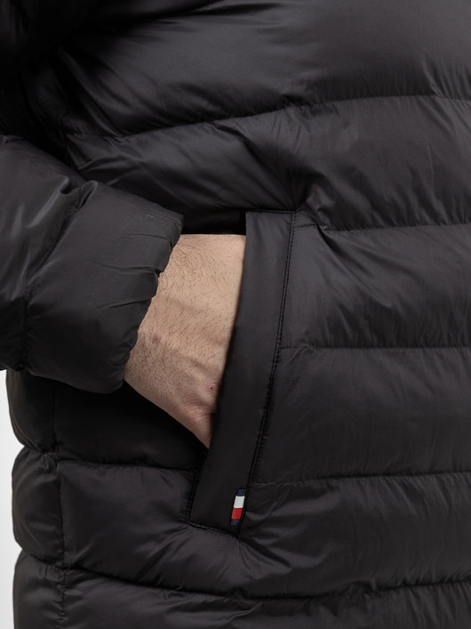 Doudoune Noire Tommy Hilfiger Grande Taille noir homme grande taille - Capelstore