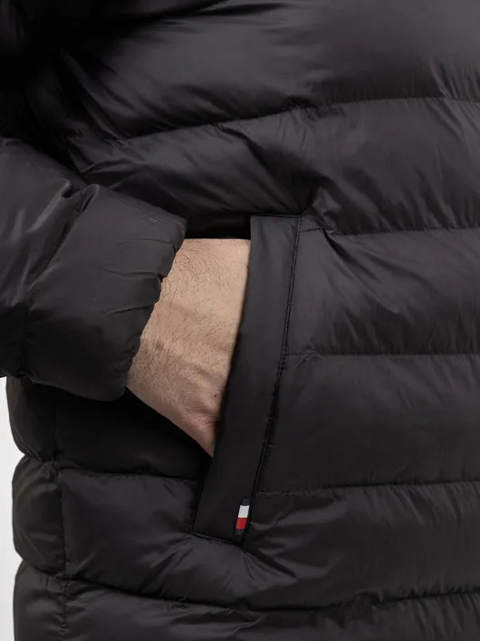 Doudoune Noire Tommy Hilfiger Grande Taille noir homme grande taille - Capelstore
