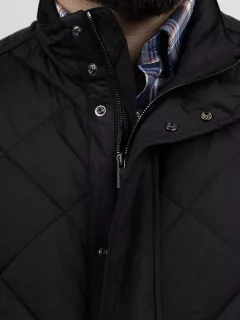 Gilet Matelasse Paul & Shark Grande Taille noir homme grande taille - Capelstore