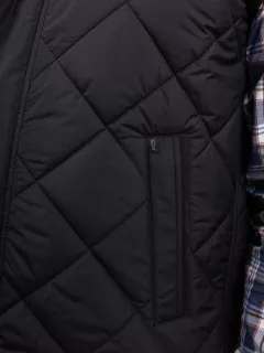 Gilet Matelasse Paul & Shark Grande Taille noir homme grande taille - Capelstore