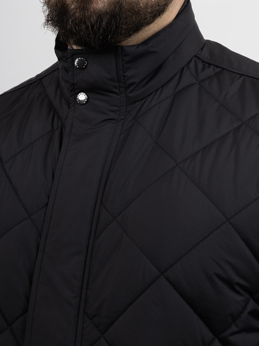 Gilet Matelasse Paul & Shark Grande Taille noir homme grande taille - Capelstore